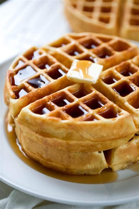 can you make belgian waffles ahead of time